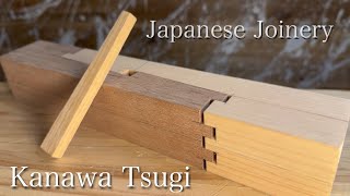 Japanese Joinery "Kanawa Tsugi"Amazing Japanese woodworking skill!Traditional joinery.Hand cutting.