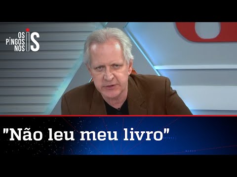 Augusto Nunes sobre crítica de Olavo de Carvalho ao presidente: "Se elegeu sem ajuda de ninguém"