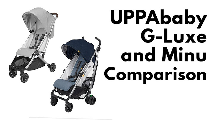 UPPA baby G-luxe VS Minu | Bambi Baby Review