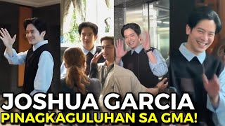 JOSHUA GARCIA, PINAGKAGULUHAN  sa GMA! HAPPY sa MAINIT na PAGTANGGAP ng mga KAPUSO Staff! PANUORIN