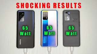 Realme GT Neo 2 vs Realme X7 Max vs Realme GT Master Edition Charging Test | Mega charging test |