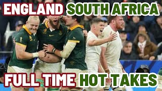 ENGLAND v SOUTH AFRICA | FULL TIME HOT TAKES