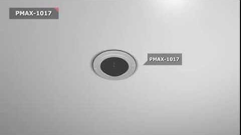 Pinhole Covert Camera with PMAX-1017 Mounting Video