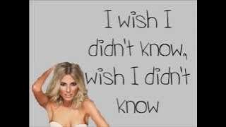 The Saturdays  - Wish I Didn't Know (Lyrics!)