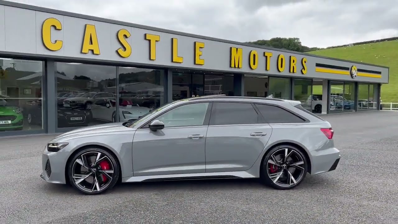 2020 AUDI RS6 LAUNCH EDITION Nardo Grey Stage 2 for sale Castle Motors