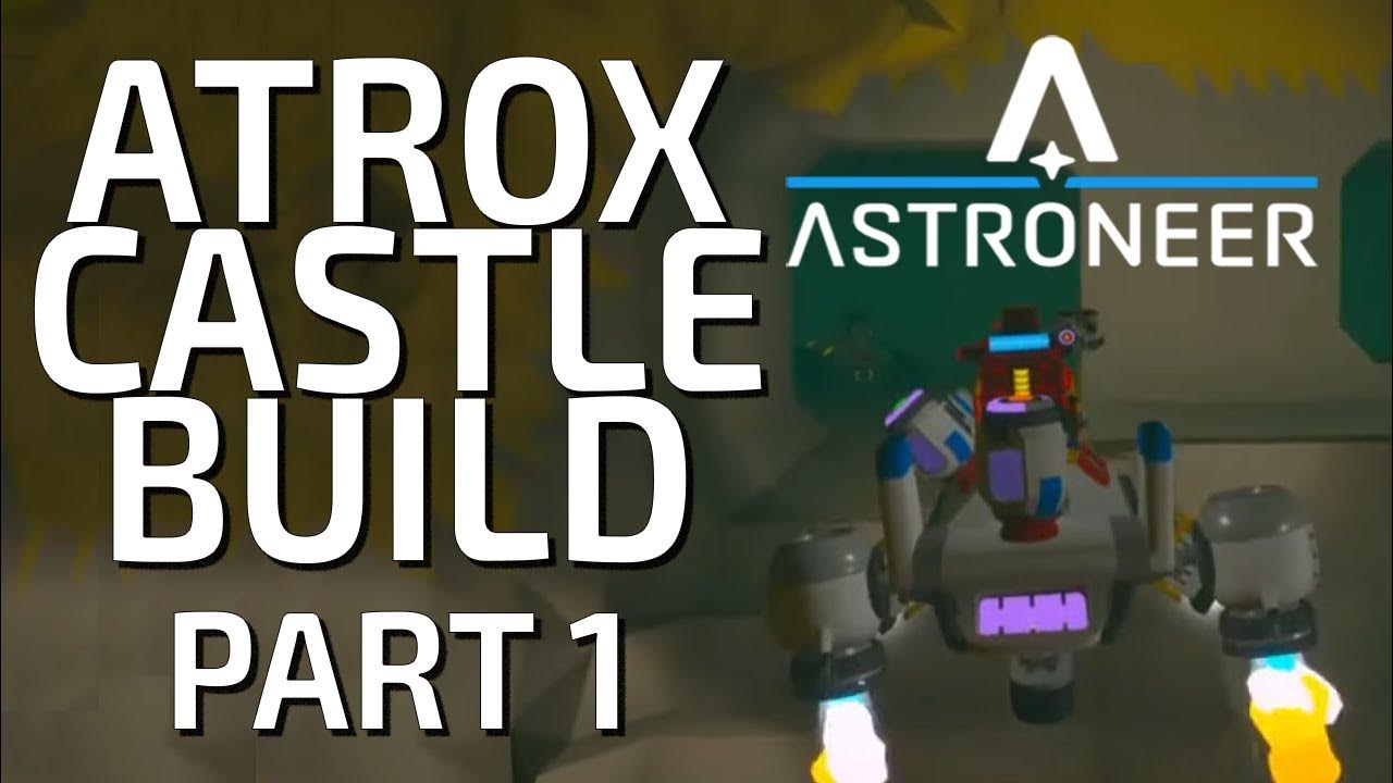 Astroneer Atrox Base Build feat, the VTOL YouTube