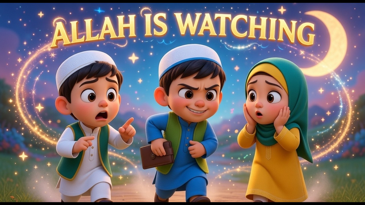 Allah Is Watching | Islamic Moral Story for Kids | Arsh Deen Kids