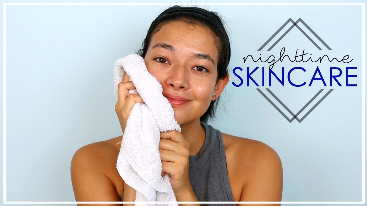 NIGHTTIME SKINCARE ROUTINE // ACNE, SCARRING, ANTI-AGING // ALLSTYLEDUP24