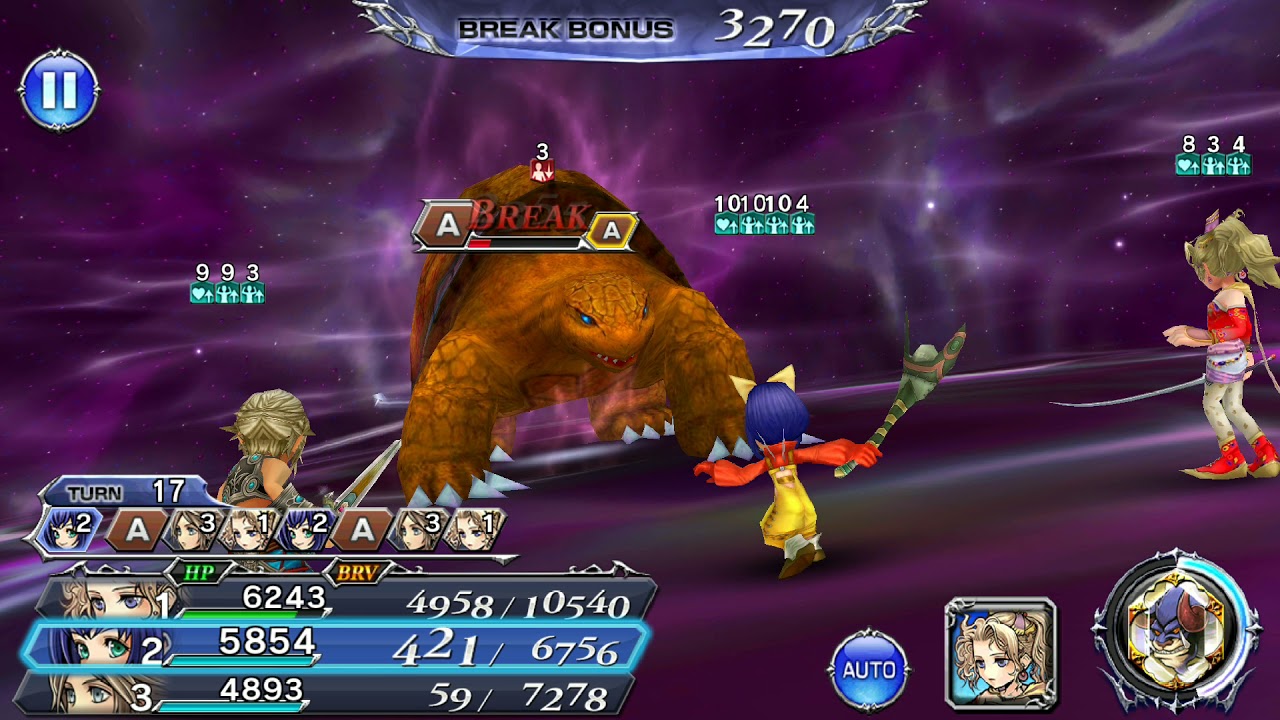 [DFFOO] Awakening Batch 1 ~ Heretic Quest - Magic's Chasm: Pitch 80k (Terra, Eiko, Vaan)