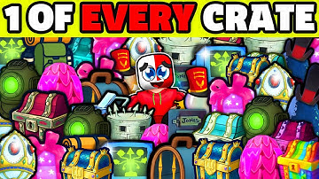 I Opened 1 OF EVERY CRATE In SpongeBob TD..