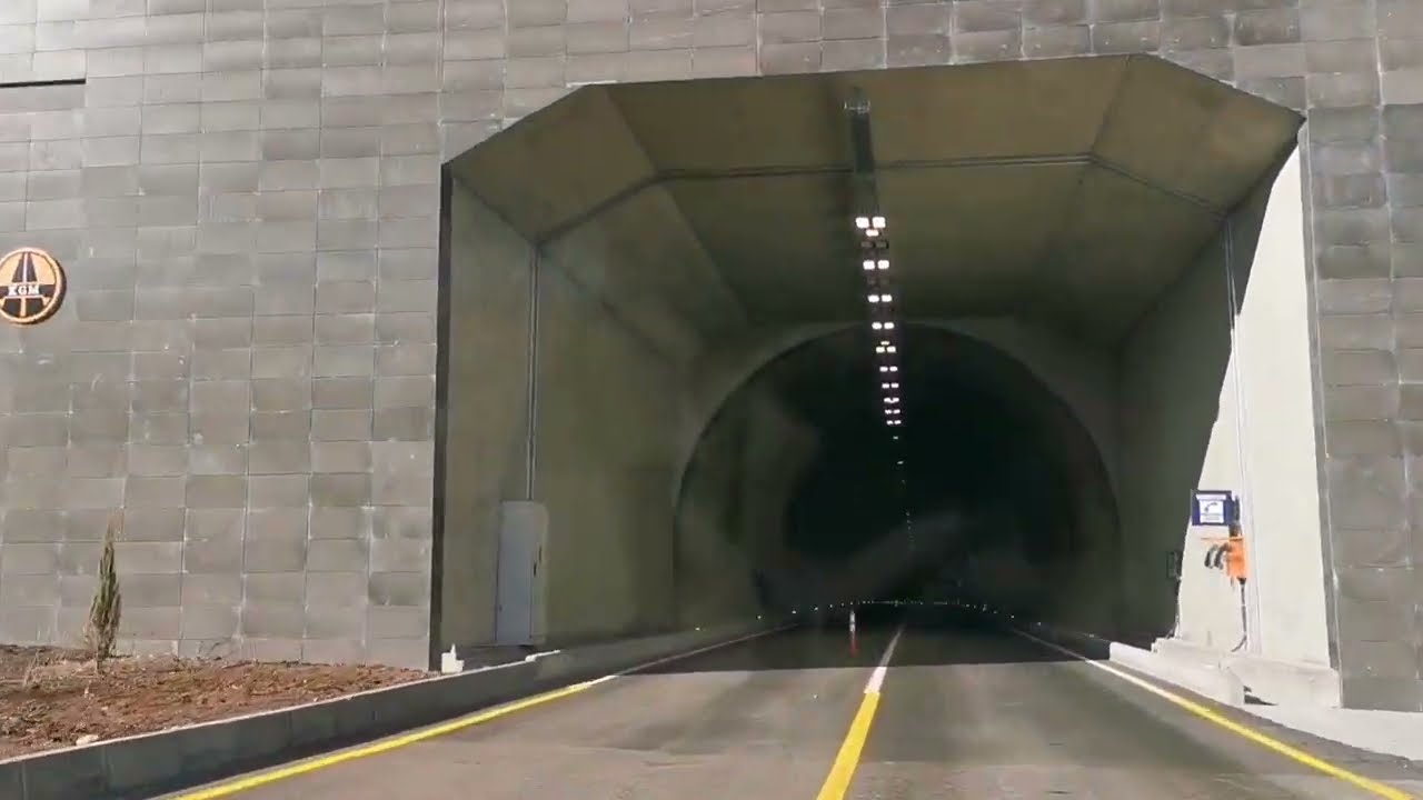 Âşık Şenlik Tuneli tek yönlü açıldı