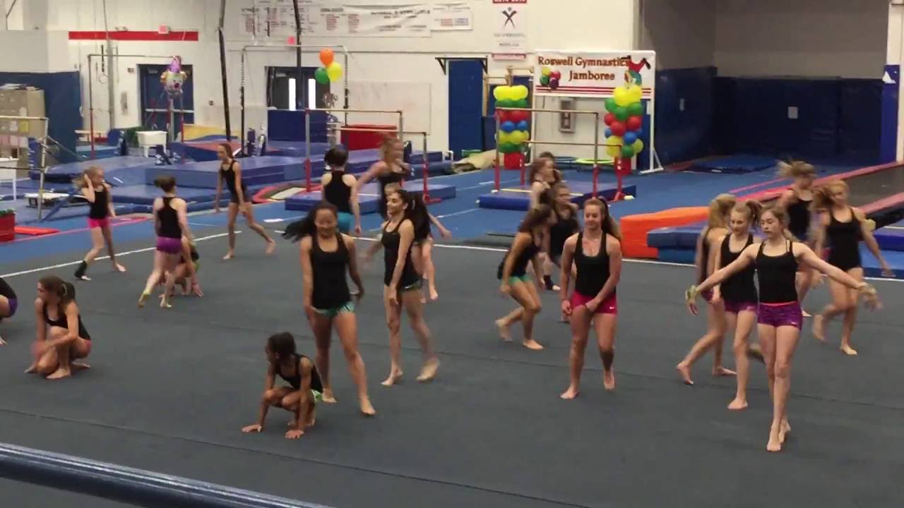 2015 Roswell Gymnastics Jamboree YouTube