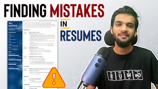 WHAT ❌NOT❌ to write in A RESUME | Software Engineering Jobs | Episode - 1