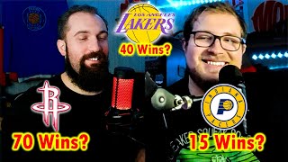Predicting Win Totals for Every NBA Team! Beards N' Buckets