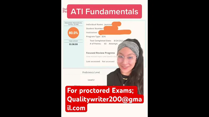 I Passed My ATI Fundamentals Exam 2025 | 70 Questions with 100% Score!