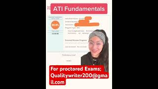 I Passed My ATI Fundamentals Exam 2025 | 70 Questions with 100% Score!
