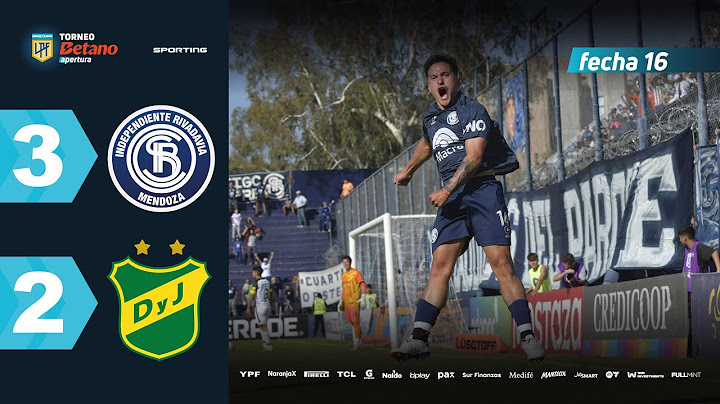 INDEPENDIENTE RIVADAVIA 3 - 2 DEFENSA Y JUSTICIA I Resumen del partido | #TorneoBetano Apertura 2025