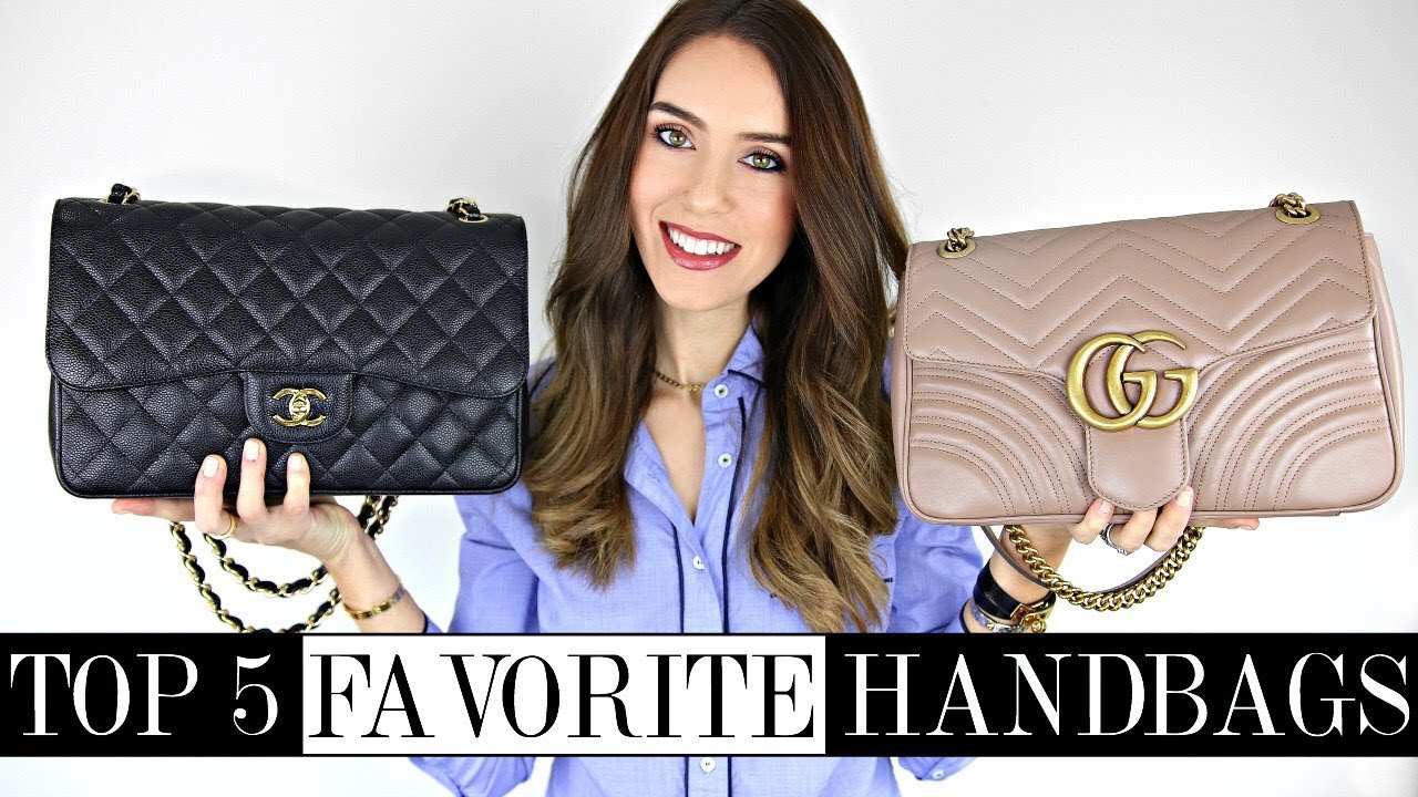 MY TOP 5 FAVORITE DESIGNER HANDBAGS | LOUIS VUITTON, CHANEL, GUCCI, ETC ...