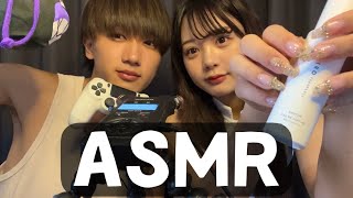 【ASMR】ネイルタッピング、マウスサウンド、耳かきetc...😪