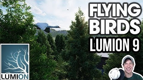 Adding FLYING BIRDS to Your Lumion Renderings and Videos