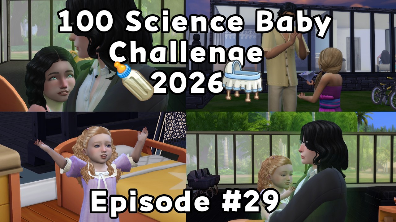Sims Science Baby Sims 4 100 Science Baby Challenge 2026 Episode #29 - YouTube