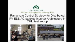 Controller Hardware In the Loop Testing of AC-Stacked PV/ESS Inverter
