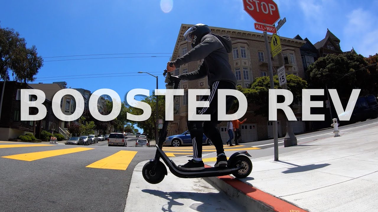 Boosted Rev Electric Scooter Review | Honest thoughts and ride footage -  YouTube