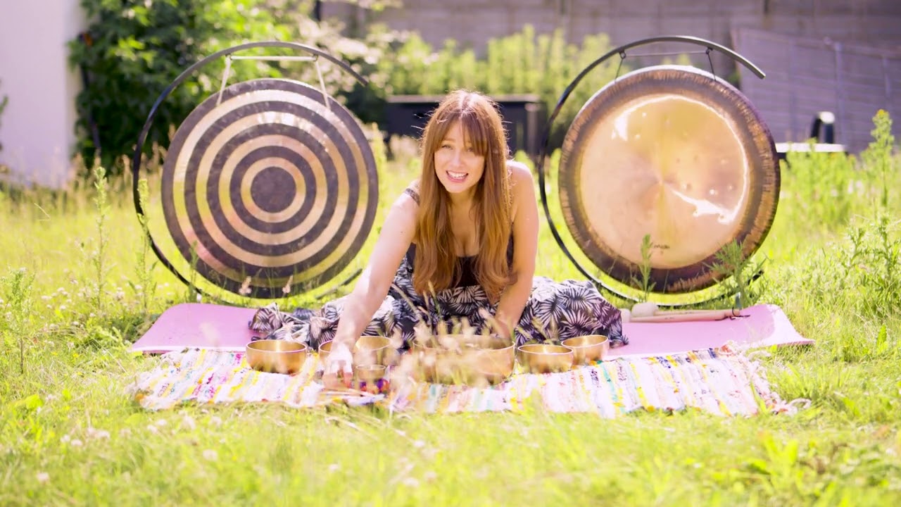 Гималайские поющие чаши (с разговорным вступлением и заключением)