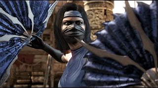 Mortal Kombat X - Kitana Klassic Costume Ladder Walkthrough and Ending