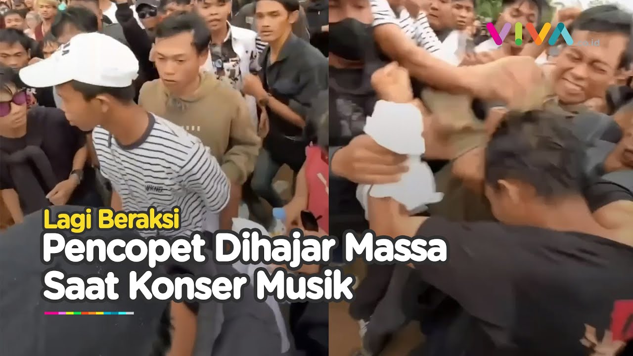 Copet Dihajar Massa, Aksinya Terkuak Usai Direkam Penonton
