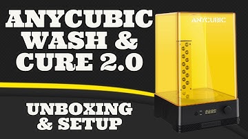 Anycubic Wash and Cure 2.0 Unboxing and Setup