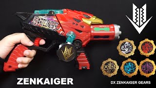 DX ZENKAIGER GEARTLINGER : ZENKAIZER, JURAN, GAON, VROON \u0026 MAGINE (Transformation Gear) ENG Sub
