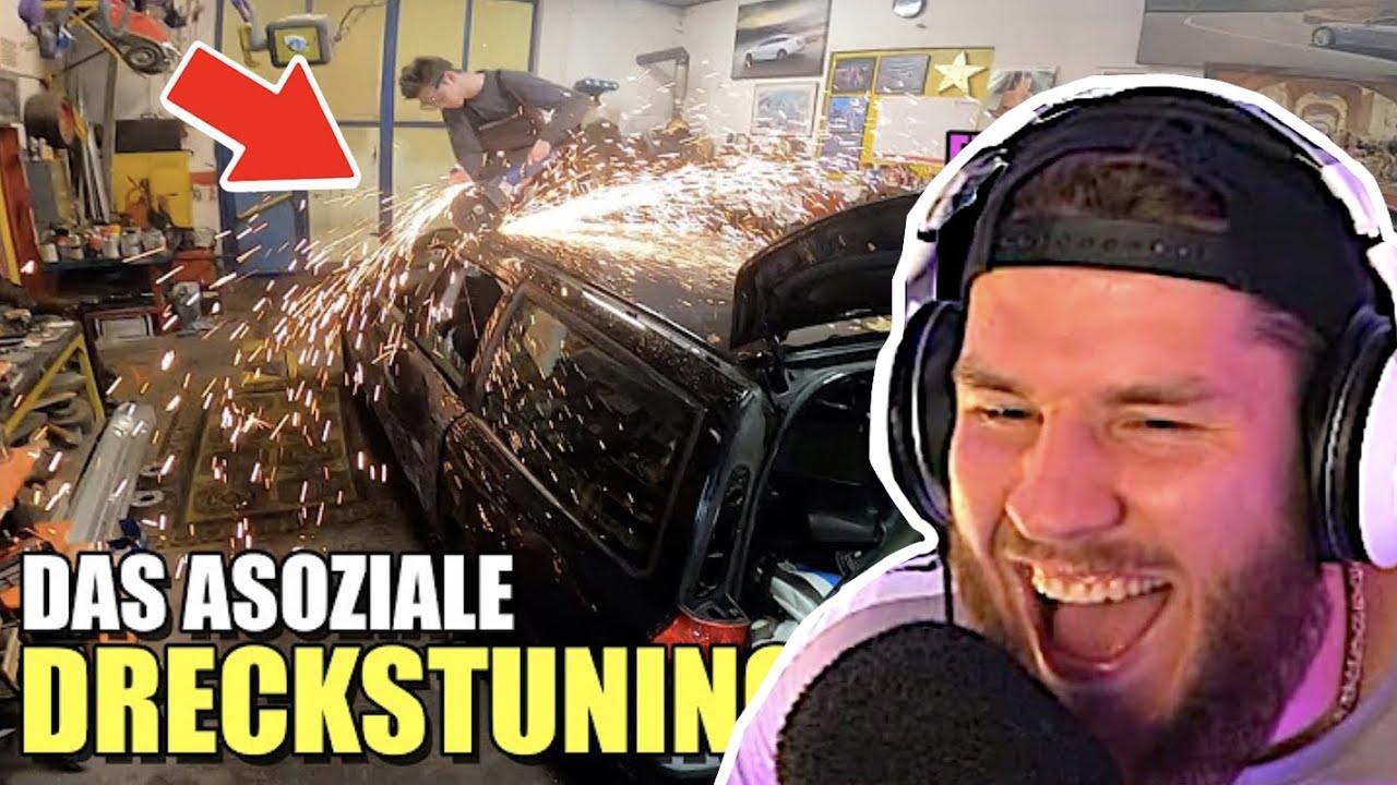 ICH REAGIERE auf ER ZERLEGT das KOMPLETTE AUTO!