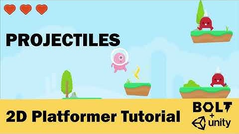 Easy Free Video Game Design Tutorial # 17 - Projectiles