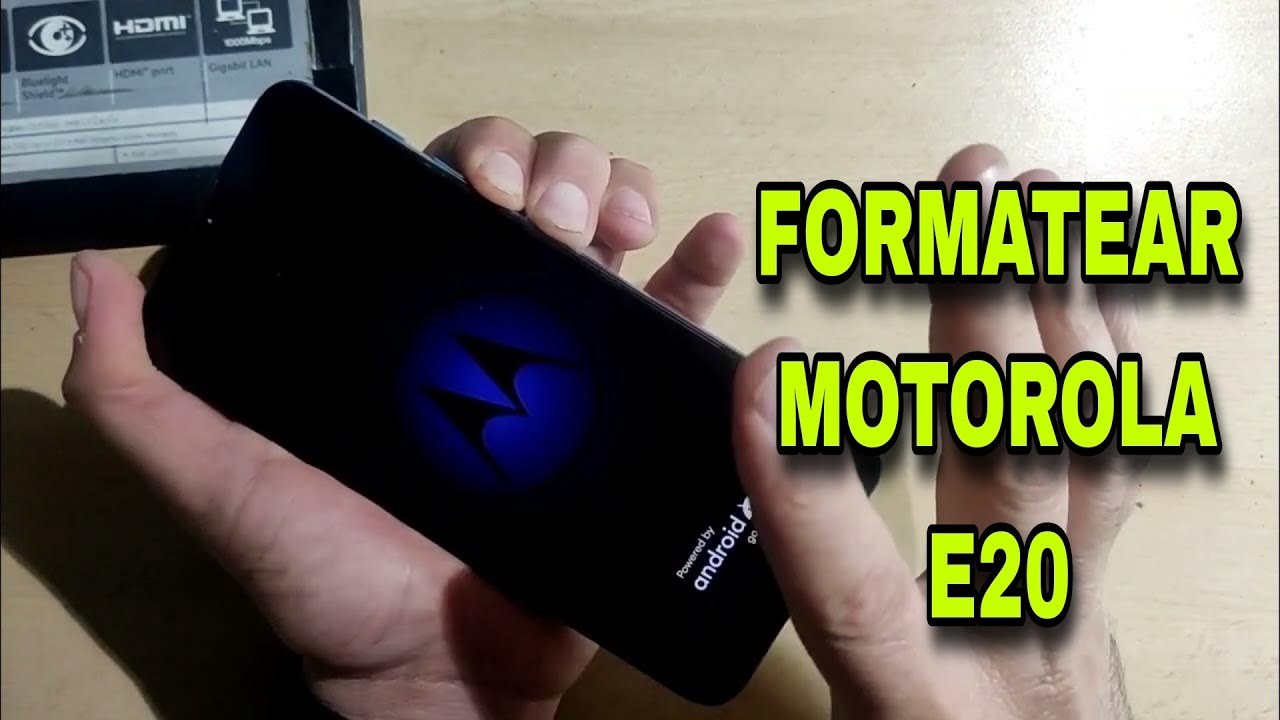 FORMATEAR Motorola Moto e20 / NUEVO MÉTODO 2023🔥 - YouTube