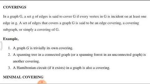 MAT 206 | Module 5 | Covering and 4 Colour Problem
