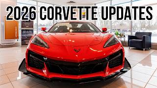 2026 Corvette Updates | What Changed Inside the C8?