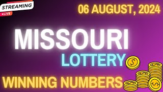 Missouri Midday Lottery Results For - 06 Aug 2024