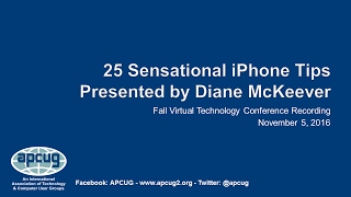 25 Awesome iDevice Tips - Diane McKeever Author 101 Amazing Computer Tips