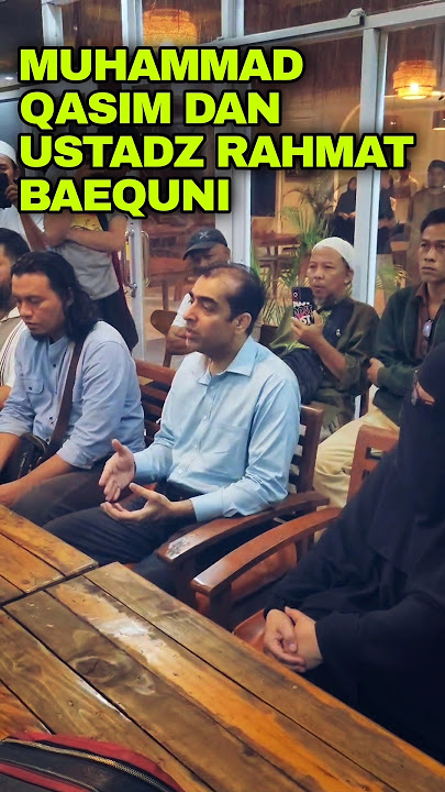Ustadz Rahmat Baequni Ulama kedua di Indonesia yang sudah bertemu Muhammad Qasim ✨
