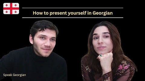 How to present yourself in Georgian, work, hobbies, interests... | vocabulary | lesson#3