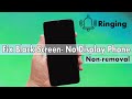 How To Fix Black Screen Problem On Android Phone Non Removable Battery Fix Black Screen No Display 