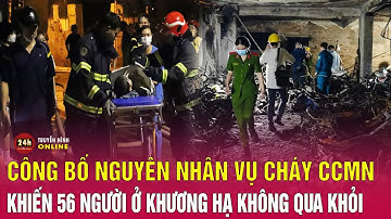 Thông tin mới nhất vụ cháy chung cư mini ở Hà Nội: Đã xác định nguyên nhân do chập điện xe tay ga
