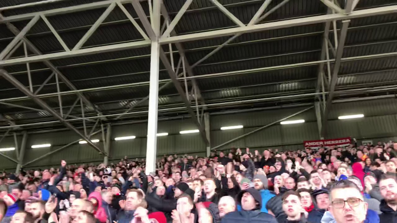 MUFC fans best one yet Ole’s at the wheel 🔴⚪️⚫️