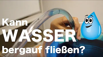 Wie funktioniert Wasser ansaugen?