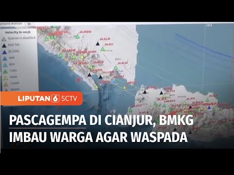 Usai Gempa Magnitudo 4,3 di Cianjur, BMKG Bandung Imbau Warga Agar Tetap Waspada | Liputan 6