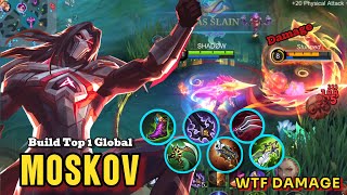 Moskov Impossible Epic Comeback!! Never Give Up Epic Comeback Is Real ~ Build Top 1 Global MLBB‼️