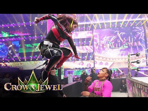 Kairi Sane assaults Bianca Belair in jaw-dropping return: WWE Crown Jewel 2023 highlights