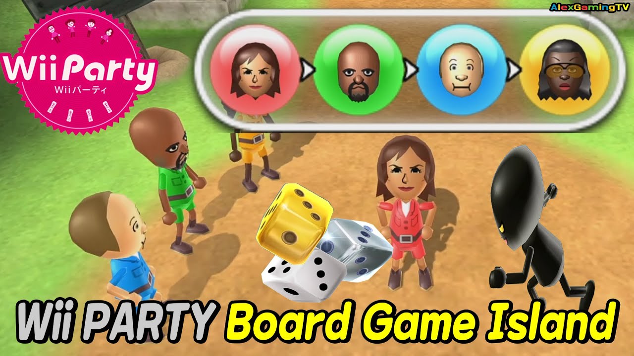 Wii Party Board Game Island Who S Winner Master Com Mark Vs Yoko Vs Matt Vs Jackie Youtube