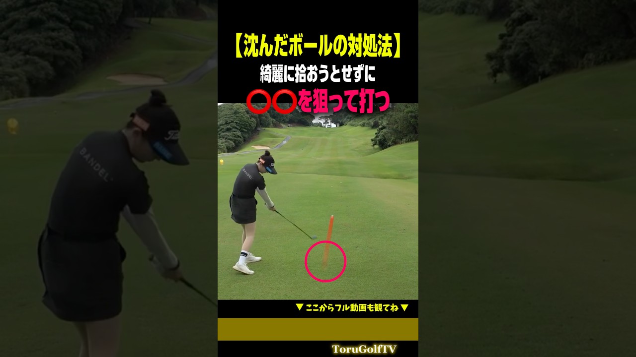 【沈んだボールの対処法】わざと⭕️⭕️してください［さなぱっちょ］